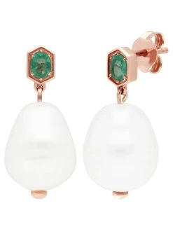 Gemondo Earrings - Green