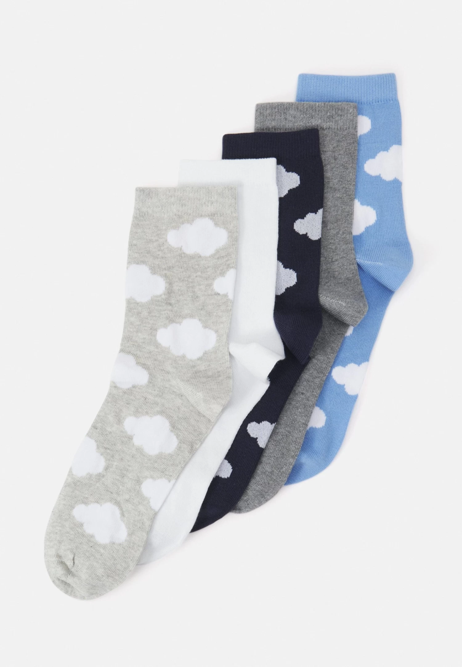 Anna Field 5Pk Cloud Socks - Socks - Multi-Coloured 1 Anna Field 5Pk Cloud Socks - Socks - Multi-Coloured