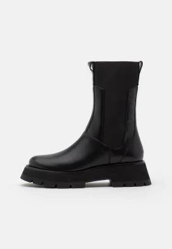 3.1 Phillip Lim Kate Lug Sole Combat Boot - Platform Boots - Black