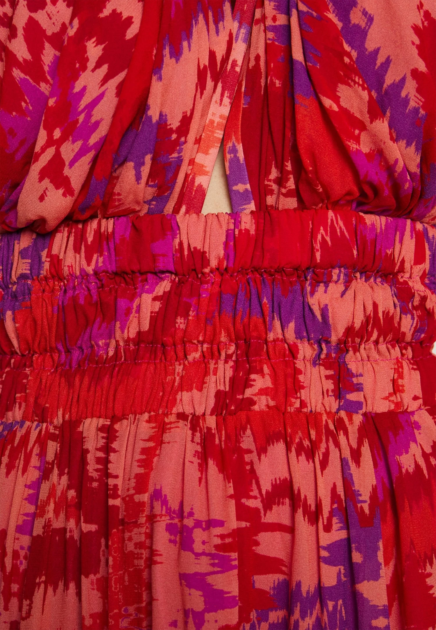 Dondup Abito - Maxi Dress - Red 6 Dondup Abito - Maxi Dress - Red - Image 6