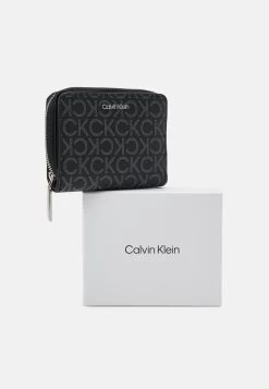 Calvin Klein Flap Mono - Wallet - Black -Ladies Clothing Shop 2007eebf6ba942d5a78396fb6ba830b1