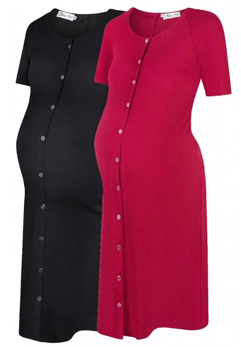 Happy Mama Maternity Breastfeeding 2-Pack - Nightie 7 Happy Mama Maternity Breastfeeding 2-Pack - Nightie - Image 7