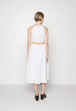 MICHAEL Michael Kors Chain Neck Midi Dress - Day Dress - White -Ladies Clothing Shop 2998f084a580475883f2d61cd44abec4