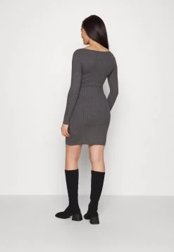 Jumper Dress - Mottled Dark Grey 8 Jumper Dress - Mottled Dark Grey -Ladies Clothing Shop 2bfada3f113b4ff881689f52056ce118
