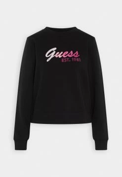 Guess 3D Patch - Sweatshirt - Jet Black A996 -Ladies Clothing Shop 3769eb2fadb94fc09ecad22e32f4cb2c