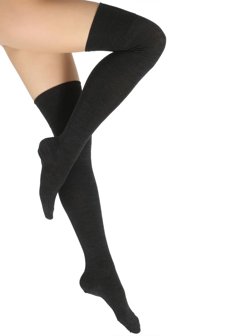 Falke Softmerino Overknees Warm - Knee High Socks 1 Falke Softmerino Overknees Warm - Knee High Socks