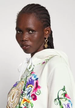 Felpa Non Garz Panel Garden - Sweatshirt - White/Gold -Ladies Clothing Shop 457ed0186ce14809b6101c65e1031dd2