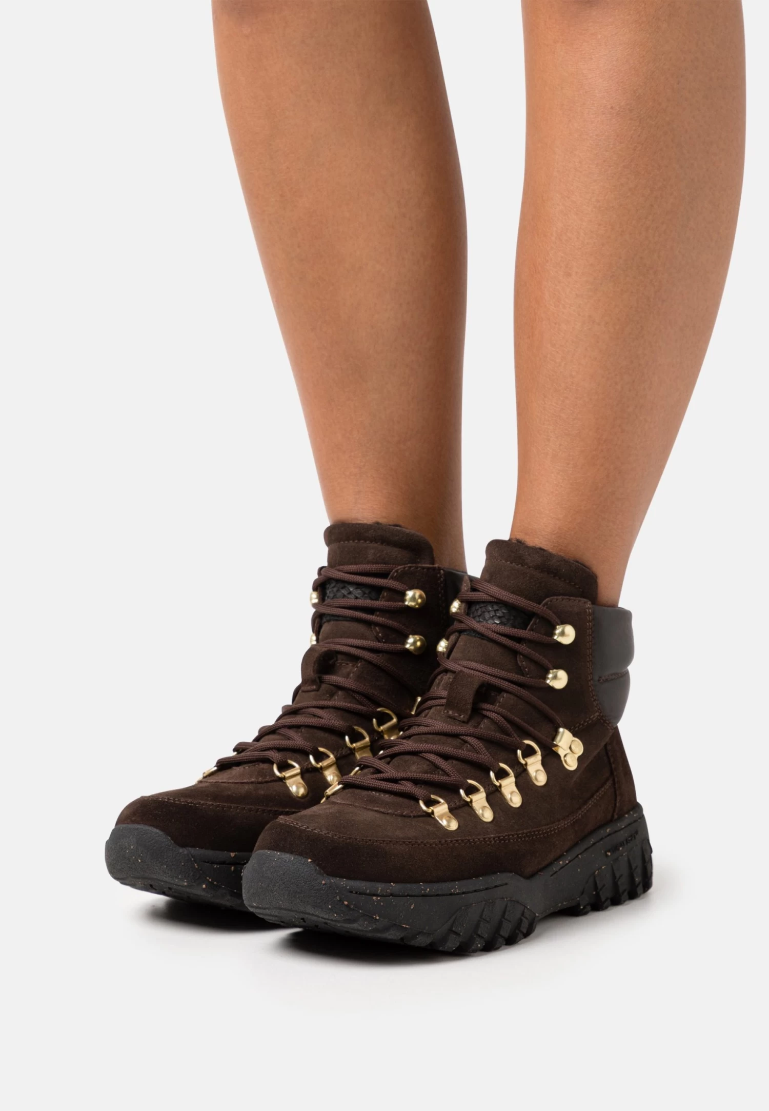 Woden Iris Track- Ankle Boots - Chocolate 1 Woden Iris Track- Ankle Boots - Chocolate