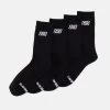 Skechers Tennis Cushioned 4 Pack - Socks - Black