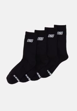 Skechers Tennis Cushioned 4 Pack - Socks - Black