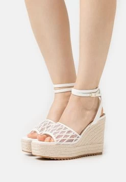 Aldo Platform Sandals - White