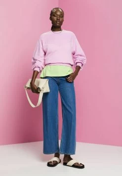 Edc By Esprit Sweatshirt - Lilac -Ladies Clothing Shop 547a68424db14cf4922e1d675a247ebd