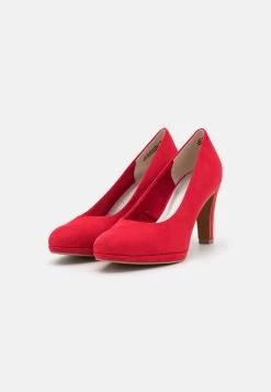 Marco Tozzi Classic Heels - Red -Ladies Clothing Shop 58869c26647a4158ad503b7c08aca42c