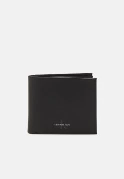 Calvin Klein Jeans Monogram Soft Bifold Coin Unisex - Wallet - Black