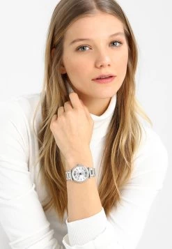 Fossil Carlie - Watch - Silver-Coloured