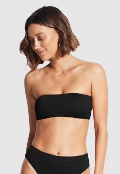 Seafolly Tube Top - Bikini Top - Black