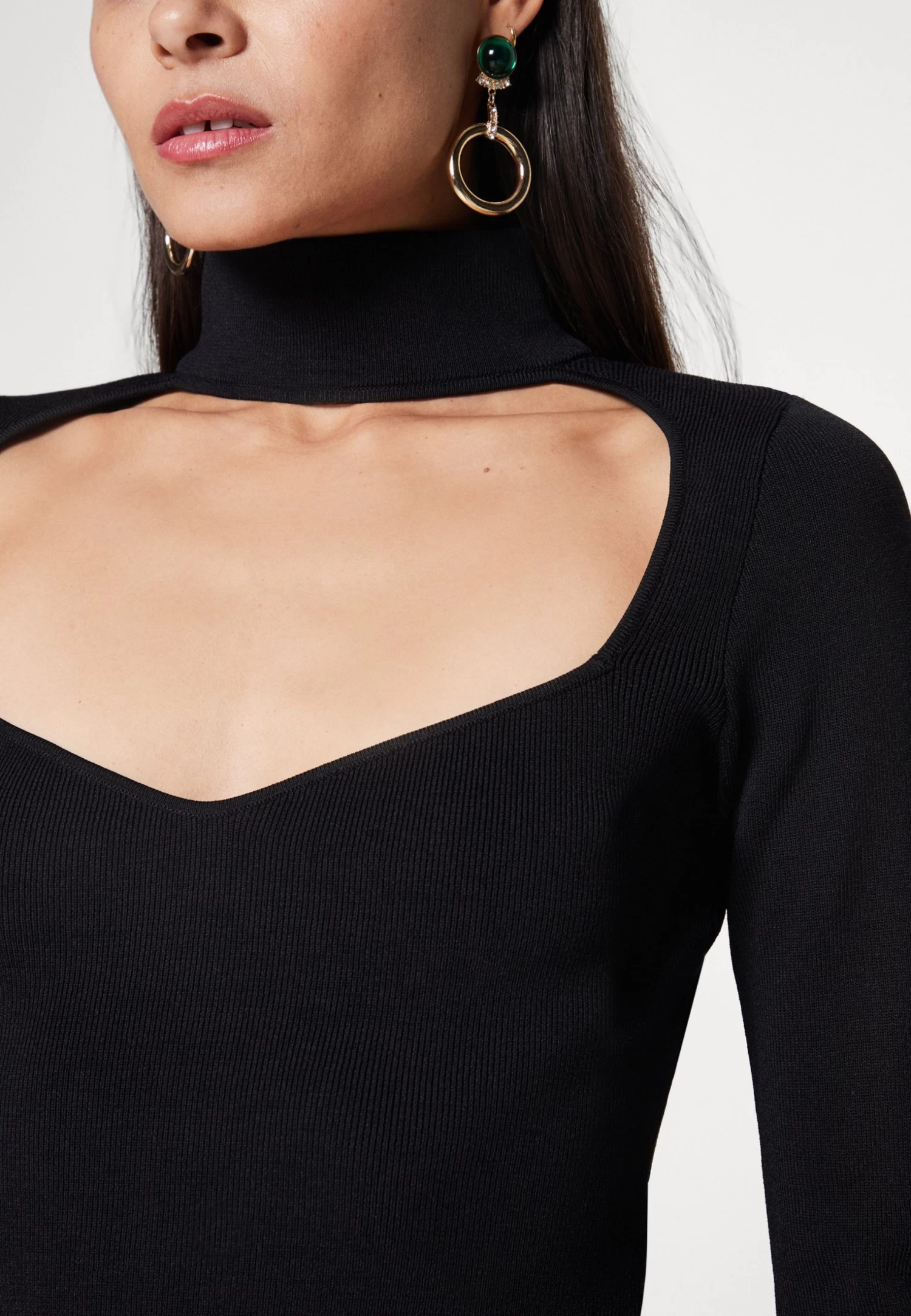 Gina Tricot Freya Knitted Top - Jumper - Black 6 Gina Tricot Freya Knitted Top - Jumper - Black - Image 6