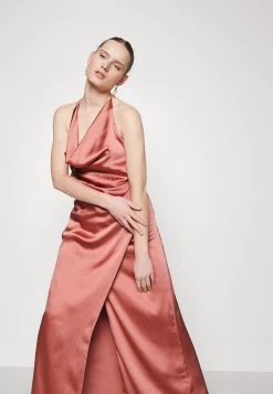 Halston Sutton Gown Wedding In Liquid- Occasion Wear - Salmon 11 Halston Sutton Gown Wedding In Liquid- Occasion Wear - Salmon -Ladies Clothing Shop 7730605208a340d294f301bfa69af6c9