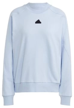 Adidas Sportswear City Escape Loose Crew- Sweatshirt - Blue Dawn 11 Adidas Sportswear City Escape Loose Crew- Sweatshirt - Blue Dawn -Ladies Clothing Shop 7760302bddb94a4aafe90219c5af5cd7