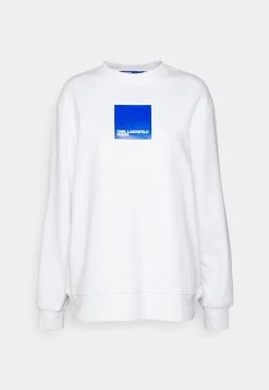 Karl Lagerfeld Jeans Regular Logo Sweat - Sweatshirt - White -Ladies Clothing Shop 7958529d65bd416f9165be72c75f6c04