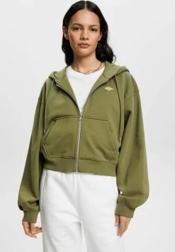 ESPRIT Cropped Mit Reissverschluss Und Logoprint Hinten - Zip-Up Sweatshirt 11 ESPRIT Cropped Mit Reissverschluss Und Logoprint Hinten - Zip-Up Sweatshirt -Ladies Clothing Shop 80e70192529f4e65b2c74f2f44570846