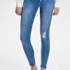 Only - Jeans Skinny Fit - Light Blue Denim