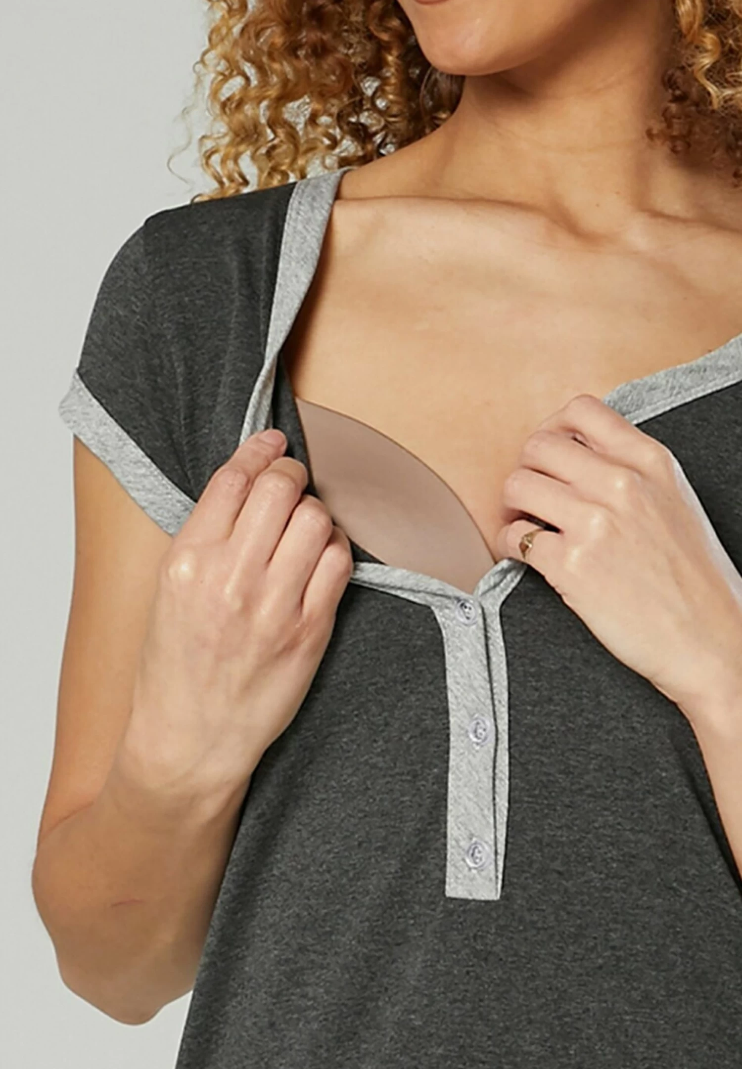 Happy Mama Nursing - Nightie 4 Happy Mama Nursing - Nightie - Image 4