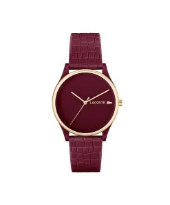 Lacoste 3Htr90 Case Cg Ip BezelSil - Watch - Bordeaux