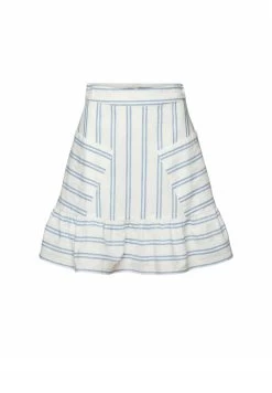 Edc By Esprit Light - A-Line Skirt - Off White