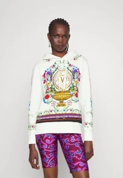 Felpa Non Garz Panel Garden - Sweatshirt - White/Gold