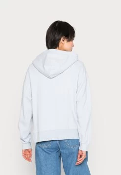 Marc O'Polo Jacket Hooded Slit At Sideseam - Zip-Up Sweatshirt - Morning Dew -Ladies Clothing Shop a28d28c563b148bd8a2e33cafb249ea7