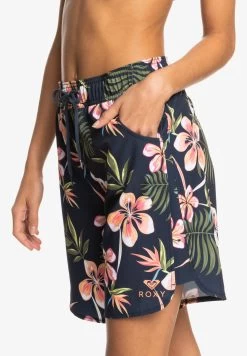 Roxy Wave Printed 9 Inch - Pyjama Bottoms - Mood Indigo Tropical Depht -Ladies Clothing Shop b2fd8eae5efb45cc9c1658171f3d7ea7