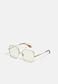 Chloé Blue Light Glasses - Gold-Coloured