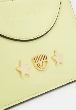Chiara Ferragni Range Eye Star Sketch Wallet - Wallet - Yellow -Ladies Clothing Shop b8500cafc1284eb4948d6bd0b04b88c5