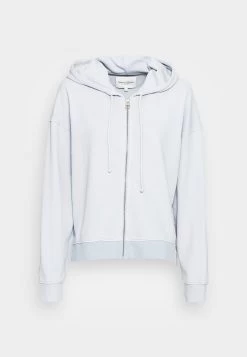 Marc O'Polo Jacket Hooded Slit At Sideseam - Zip-Up Sweatshirt - Morning Dew -Ladies Clothing Shop be6c847496574113835793137d5e59ad