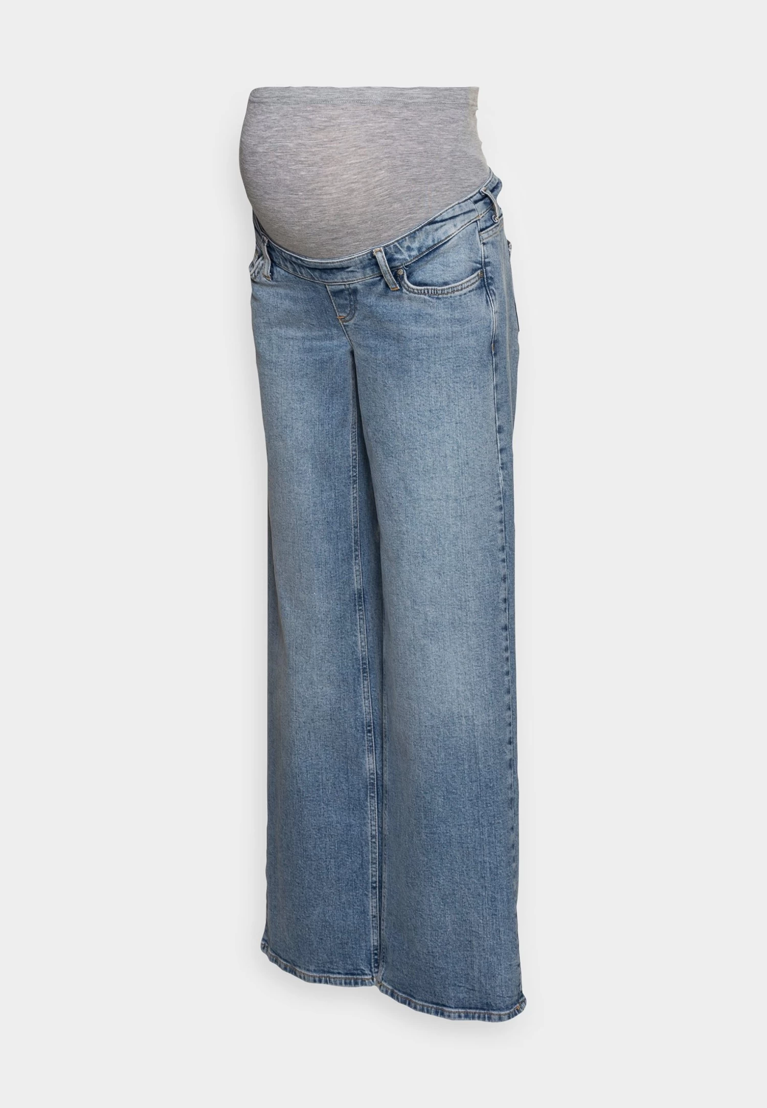 ONLY MATERNITY Olmjuicy- Relaxed Fit Jeans - Medium Blue Denim