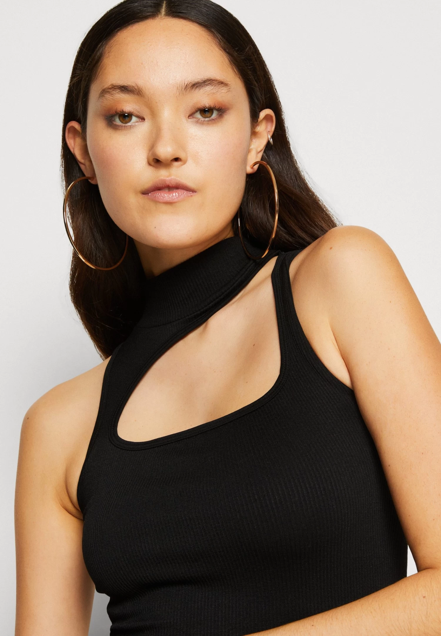 Iets Frans... Cut Out Seamless Dress - Cocktail Dress / Party Dress - Black 4 Iets Frans... Cut Out Seamless Dress - Cocktail Dress / Party Dress - Black - Image 4