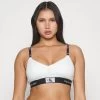 Lined Bralette - T-Shirt Bra - White