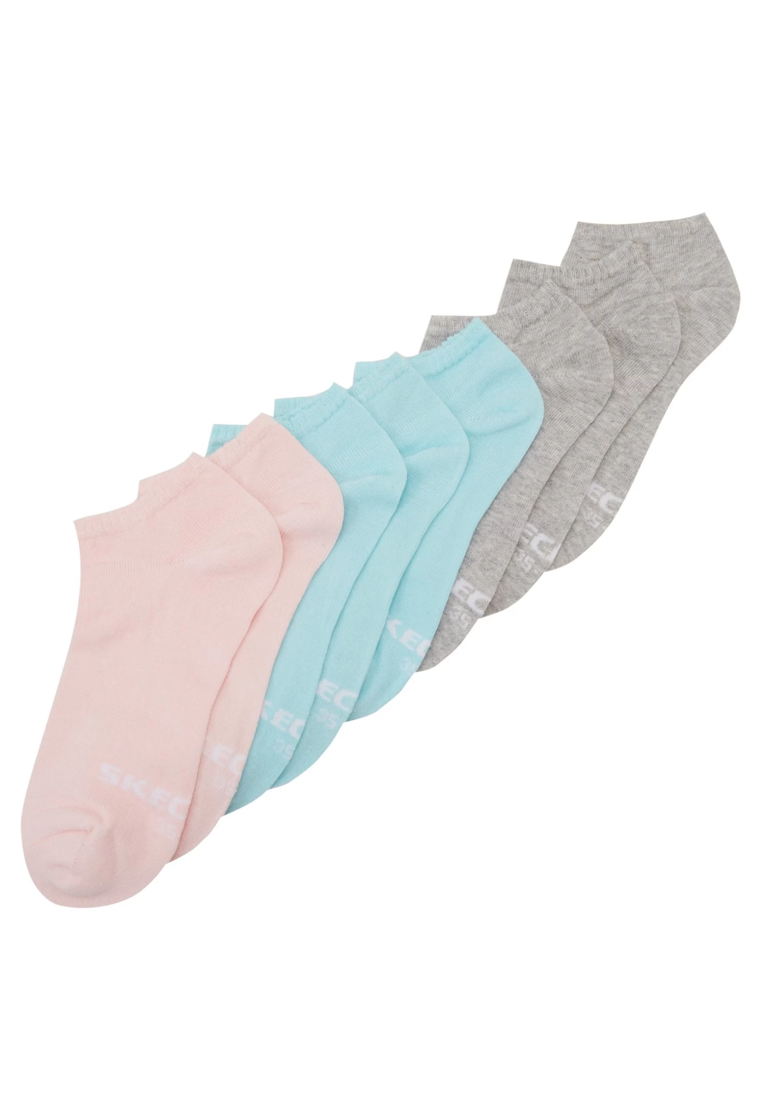 Skechers Online Casual Women Basic Sneaker 8 Pack - Socks - English Rose 2 Skechers Online Casual Women Basic Sneaker 8 Pack - Socks - English Rose - Image 2