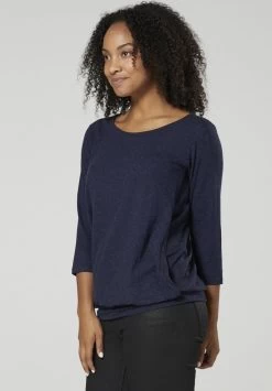 Happy Mama Nursing - Sweatshirt - Navy Melange